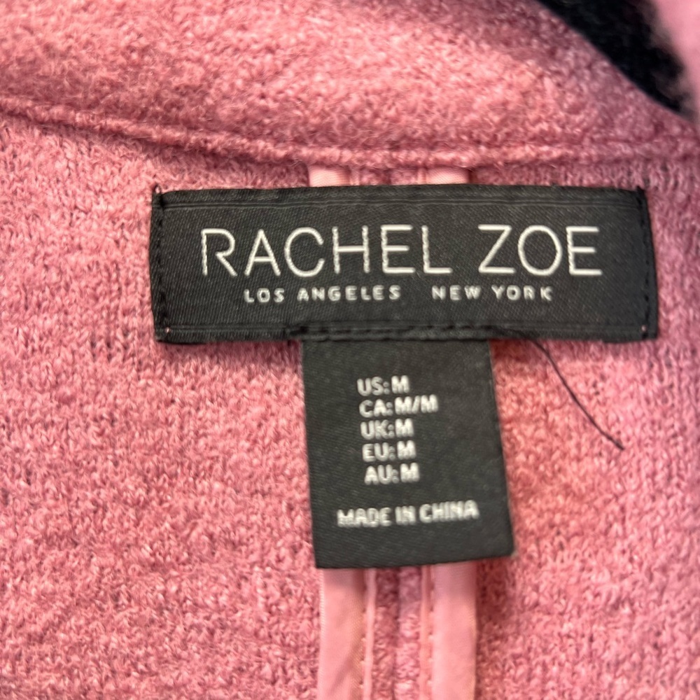 Women's Rachel Zoe Pea Coat Medium - Picture 2 of 4